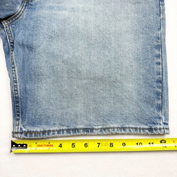 Levi Strauss Signature Men's Comfort Flex Blue Denim Shorts Sz 42 Inseam 10" NWT - Picture 11 of 14